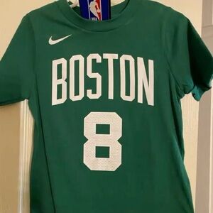 Nike Kids Green Boston Jersey